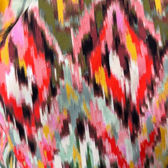 Bleu Rod Beattie Orange Boho Free Spirit Plunge Halter One Piece Swim Suit NWOT - Picture 9 of 13